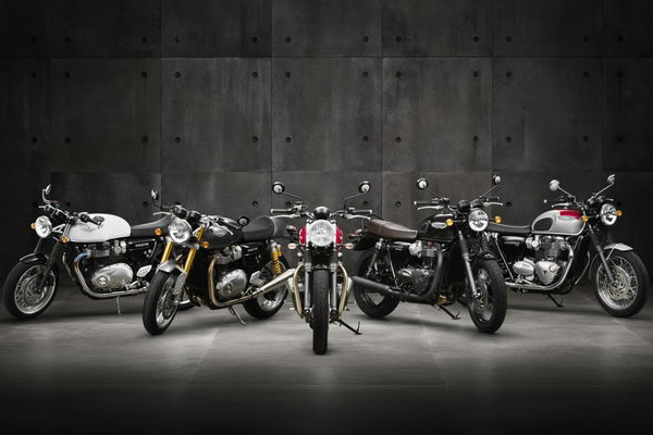 Triumph Street Cup and Bonneville T100 models planned