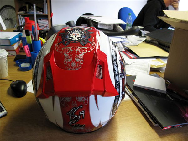 Ben Spies replica lid just landed