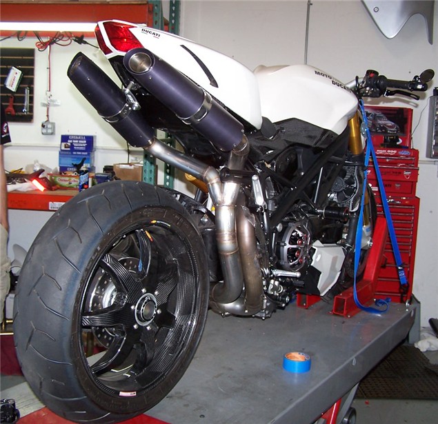 Are these the coolest aftermarket Ducati Streetfighter pipes? 