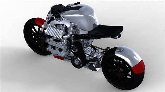 First Look: Kickboxer motorcycle concept
