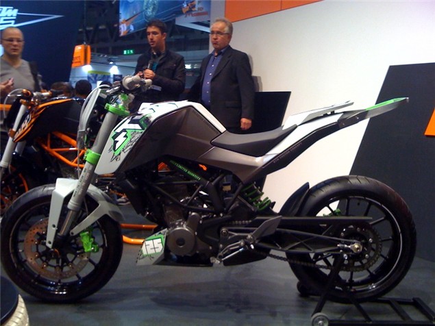 Milan: 2010 KTM 125 streetbike concept
