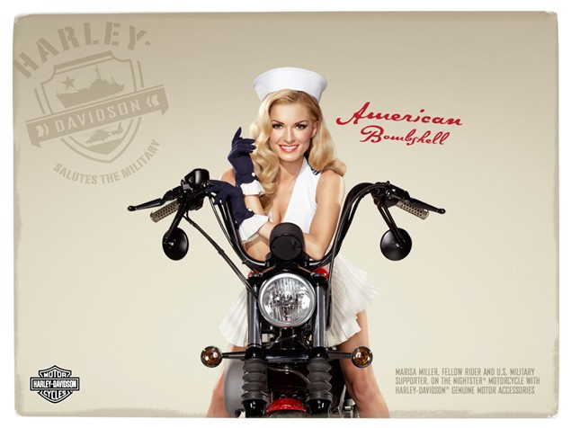 Marisa Miller - Harley-Davidson wallpapers