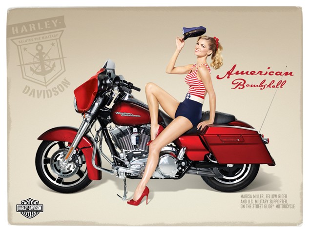 Marisa Miller - Harley-Davidson wallpapers