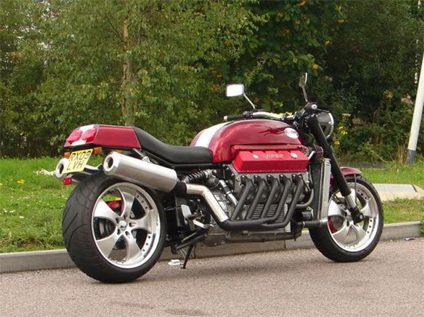 200mph V10 bike on show at NEC