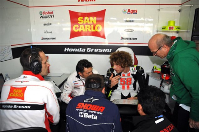 Simoncelli pleased with rookie MotoGP test