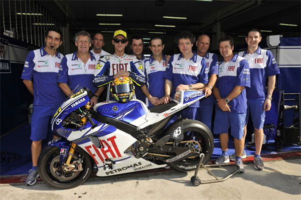 Fiat Yamaha MotoGP livery revealed