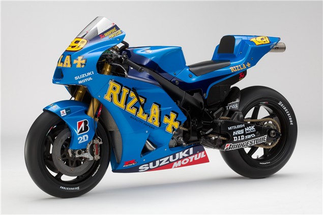 Rizla Suzuki unveil 2010 MotoGP racer