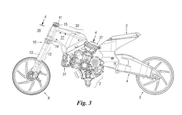 Ducati to build a frameless motorcycle?