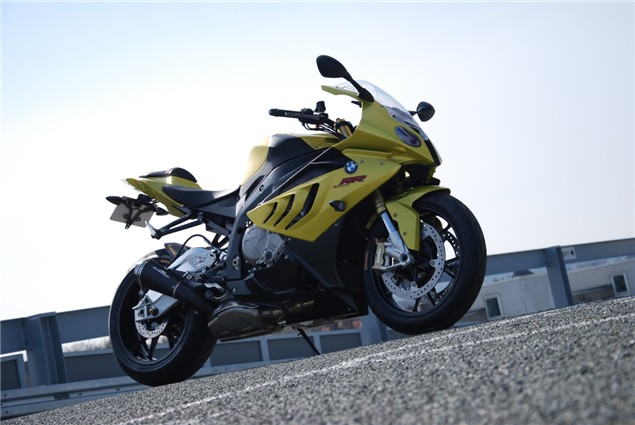 AC Schnizter lets rip with BMW S1000RR goodies
