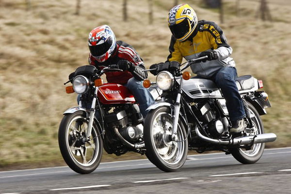 Class of ‘80 - Yamaha RD250 vs. Suzuki GT250