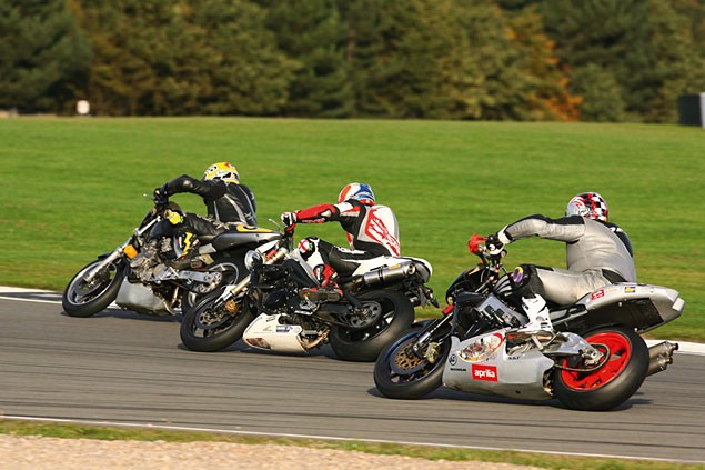 Ready to Race with Triumph's Speed Triple