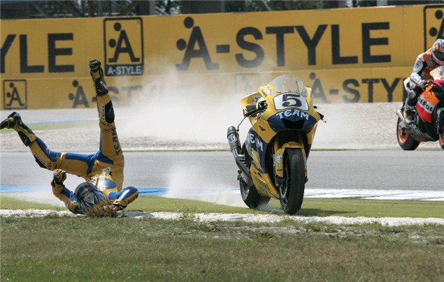 Top 10 MotoGP crash pics