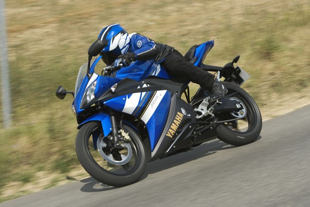 2008 Yamaha YZF-R125 first ride review