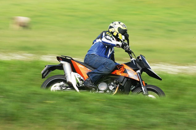 Summer Fun - Suzuki GSX-R1000K2, KTM 690SM, Yamaha XJR1300 and Triumph Thruxton