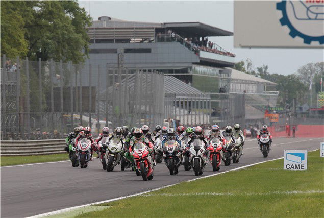 Pic special: Toseland Monza WSB crash