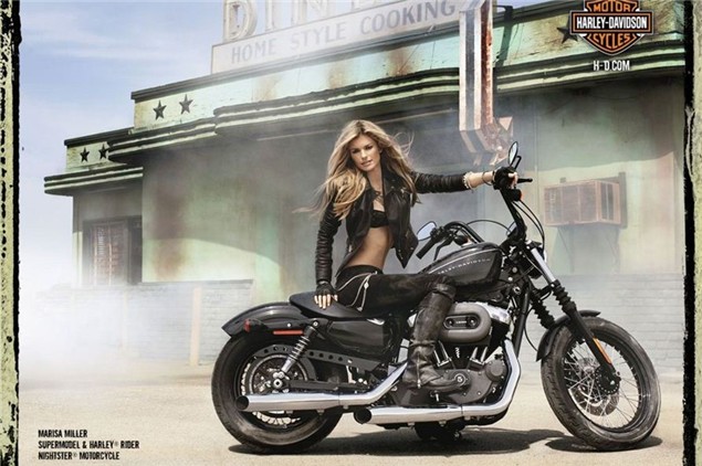 Marisa Miller Harley-Davidson 2010 calendar revealed