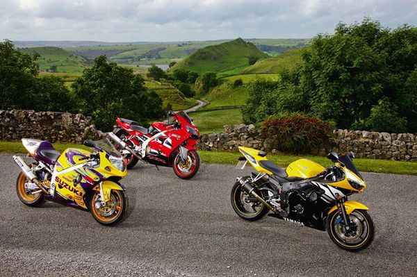 600s still got it - Suzuki GSX-R600, Yamaha R6 and Kawasaki ZX-6R used test