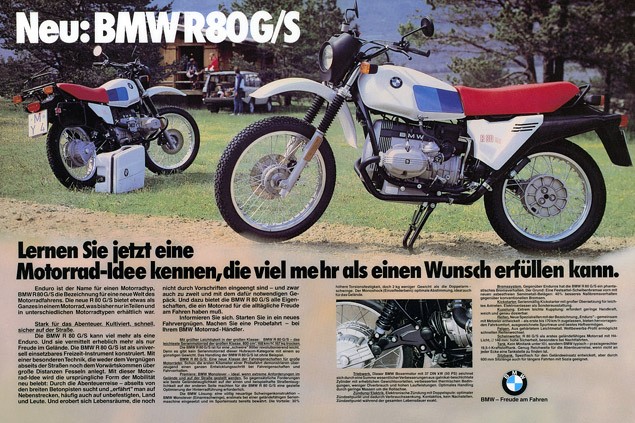 The evolution of the BMW GS gallery