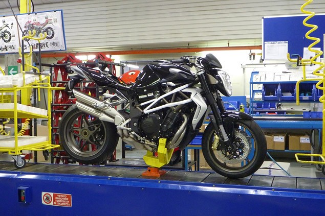 Looking through the window - a tour of the MV Agusta factory