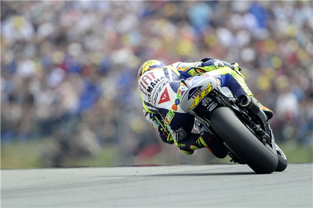 Rossi debuts gyroscopic onboard camera