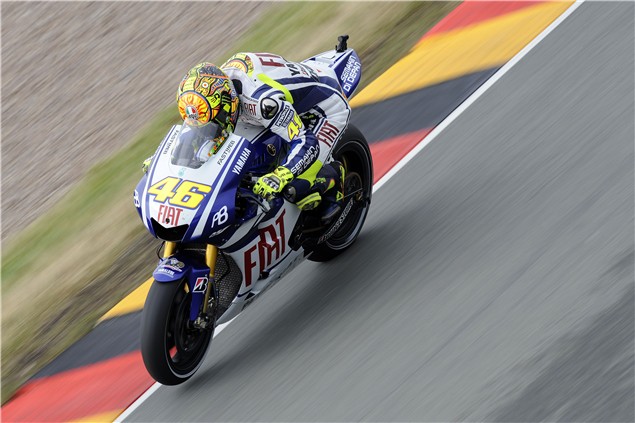 Rossi debuts gyroscopic onboard camera