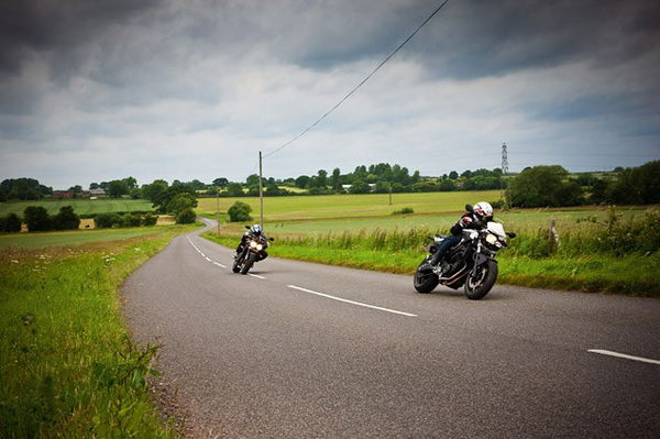 Chalk & Cheese, Niall & Whit, Triumph Street Triple R & BMW F800R