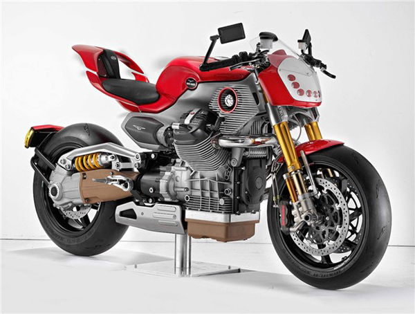 Moto Guzzi V12 concept - new pictures