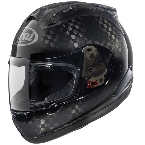 A carbon fibre Arai RX-7 RC. Suits you..