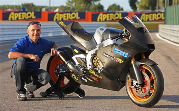 BMW-engined MotoGP bike breaks cover