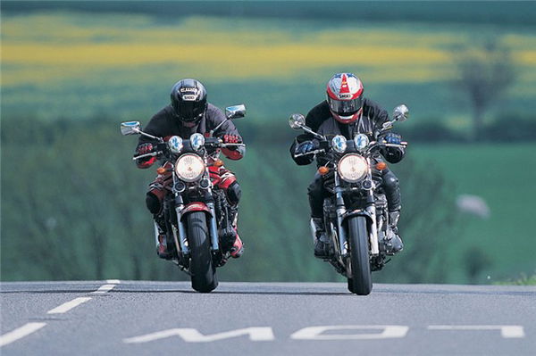 Splitting heirs: Suzuki GSF600 V GSF1200