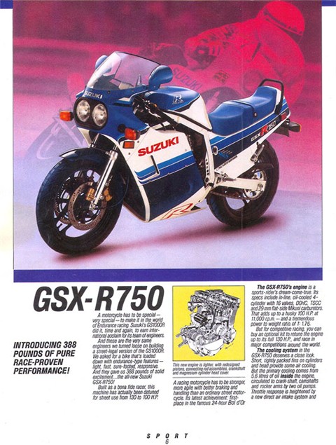 Suzuki GSX-R750 (1985-1986)