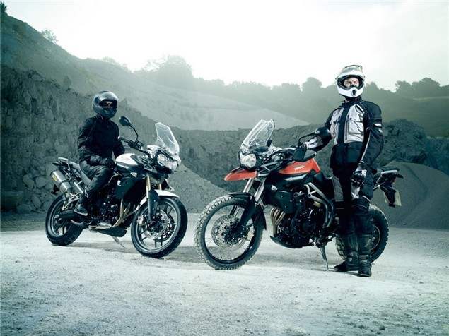Triumph Tiger 800 accessories list and pricing