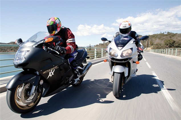 To Cannes on a Hayabusa, Blackbird & ZX-12R
