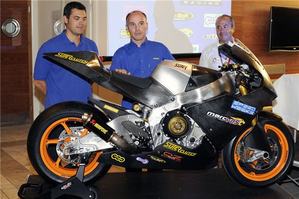 First non-factory 2012 1000cc MotoGP bike undegoes testing at Jerez