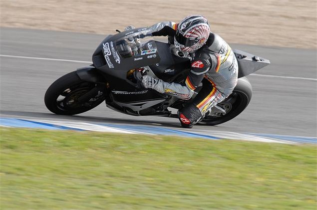 First non-factory 2012 1000cc MotoGP bike undegoes testing at Jerez