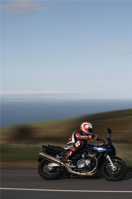 Road Test: Suzuki Bandit 1200, BMW R1200GS Adventure, Triumph Sprint ST, Yamaha FZ1 Fazer