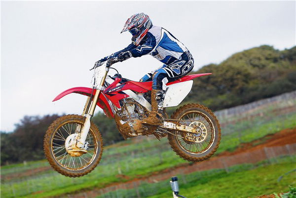 First Ride: 2005 Honda CRF450R - CRF250R