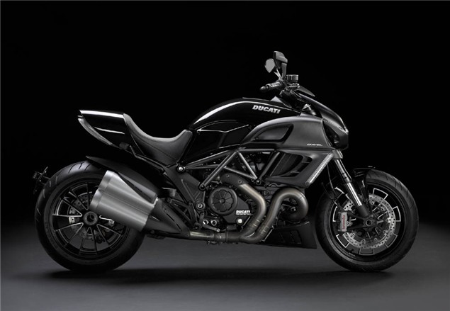 Ducati unveils all-black Diavel