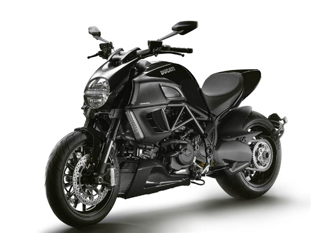 Ducati unveils all-black Diavel