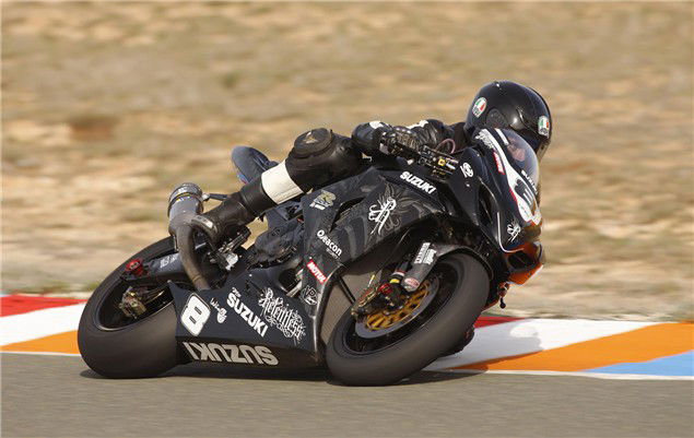 Martin gets first taste of TAS GSX-R1000