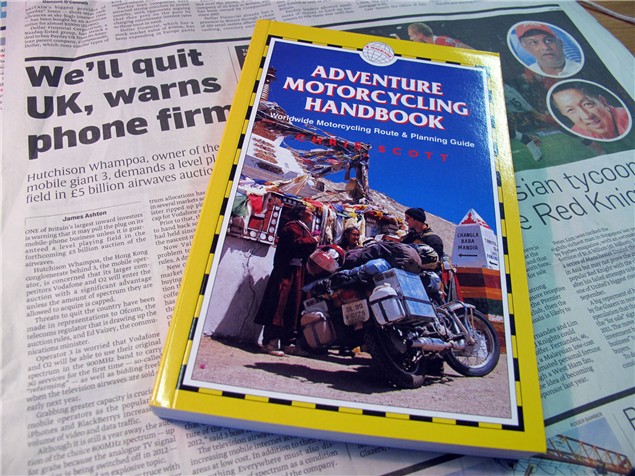 Adventure Motorcycling inspirational book list