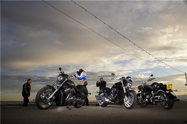 Road Test: Night Rod v. M1800R v. Midnight Star