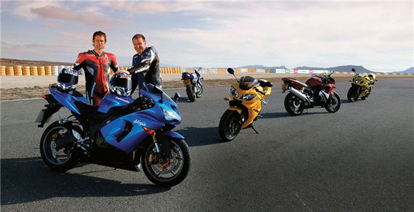 Supersport Superstars - 2005 600cc test