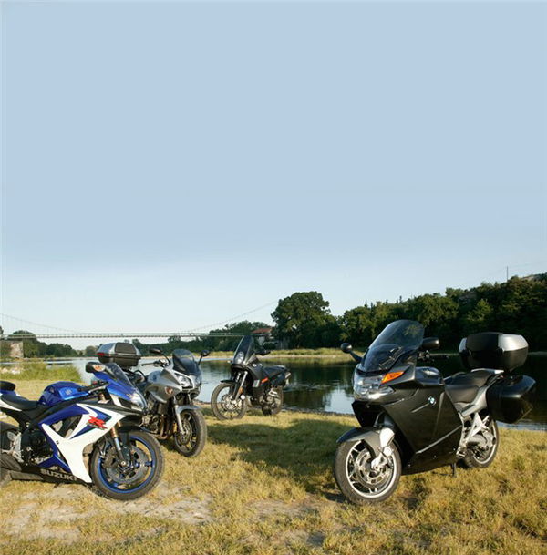 Road Test: K1200GT v CBF1000F v KTM990 v GSX-R600