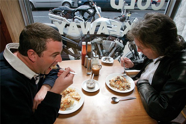 The Odd Couple: James May motorbike review