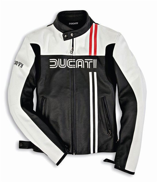 New: Ducati 80s Leather Jacket