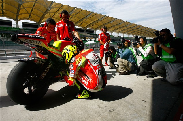 Rossi edging closer to the top