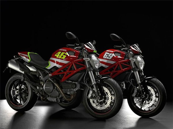 GP Replicas added to the Ducati Monster Art