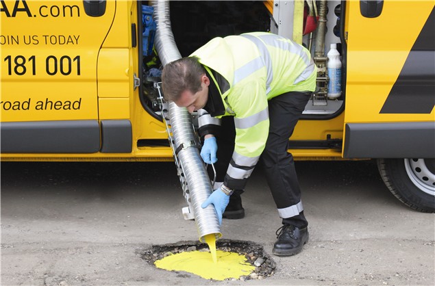 The AA launches Pothole Assist