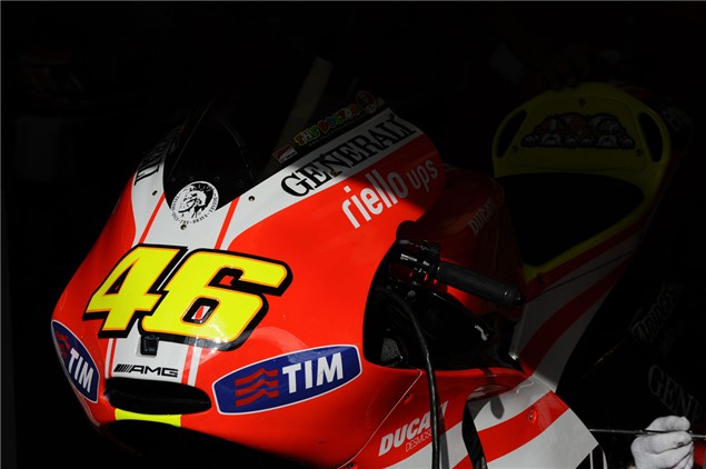 Rossi to ride Ducati GP11.1 at Assen